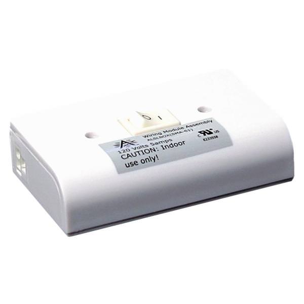 86 watt max 120 volt White Hardwire Junction Box For Slimline Series